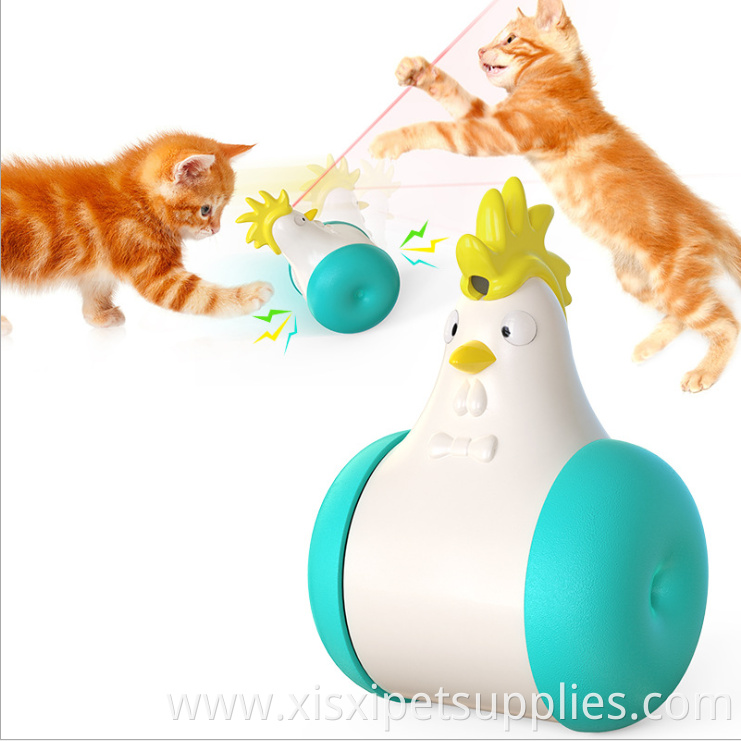 Electric sounding tumbler with laser tease cat toy cat teaser toy